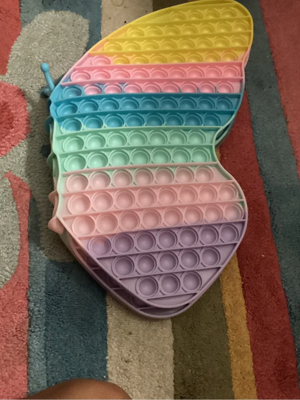 Butterfly Pop-It Sensory Fidget Toy - Multi Pastel Colors